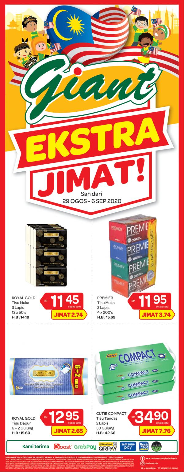 Giant NTPM Products Promotion (29 August 2020 - 6 September 2020)