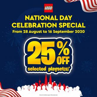 Metrojaya Lego National Day Promotion 25% OFF (28 August 2020 - 16 September 2020)