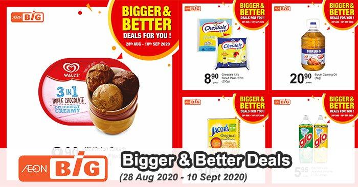 AEON BiG Bigger & Better Deals Promotion (28 Aug 2020 - 10 Sep 2020)