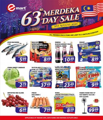 Emart Kuching Merdeka Sale (31 August 2020)