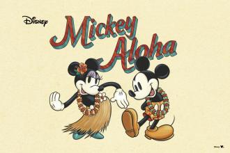 Uniqlo Mickey Aloha UT Collection