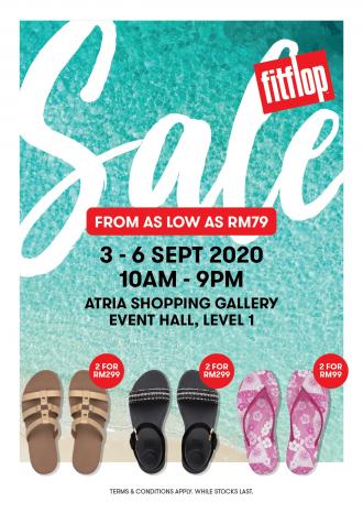 Fitflop The Great Outdoor & Wellness Sale at Atria Shopping Gallery (3 September 2020 - 6 September 2020)