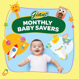 Giant Monthly Baby Savers Promotion (1 September 2020 - 30 September 2020)