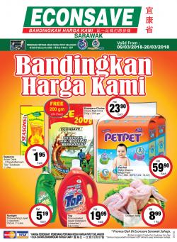 Econsave Sarawak Promotion Catalogue (9 March 2018 - 20 March 2018)