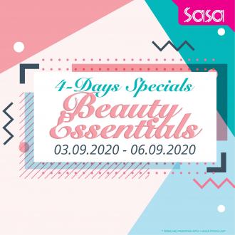 Sasa Beauty Essentials Sale Up To 70% OFF (3 Sep 2020 - 6 Sep 2020)