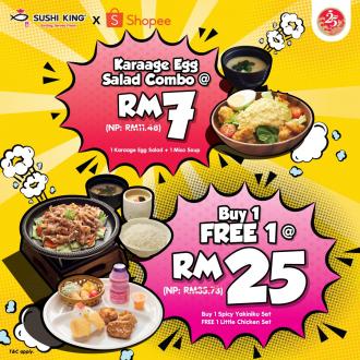 Sushi King 9.9 Sale Promotion on Shopee (9 September 2020)