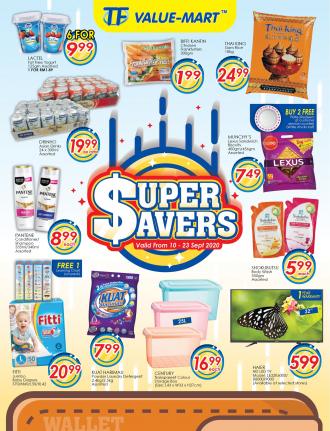 TF Value-Mart Super Savers Promotion Catalogue (10 September 2020 - 23 September 2020)
