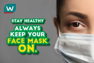 Watsons Face Mask Promotion