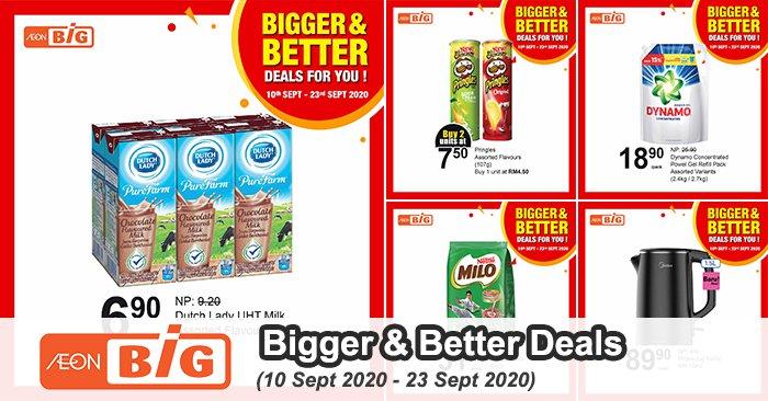 AEON BiG Bigger & Better Deals Promotion (10 Sep 2020 - 23 Sep 2020)