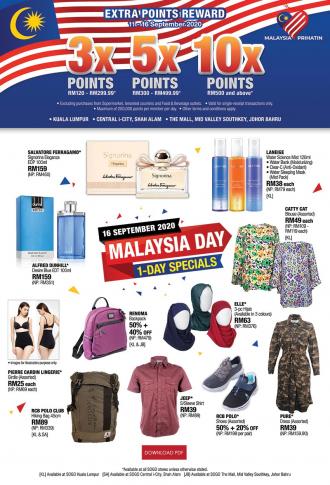 SOGO Malaysia Day Sale (16 September 2020)