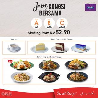 Secret Recipe Jom Kongsi Bersama Meal Promotion (15 Sep 2020 - 31 Oct 2020)