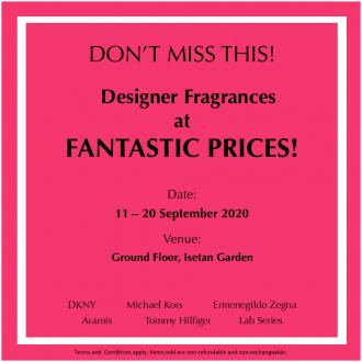 Isetan The Gardens Designer Fragrances Promotion (valid until 20 Sep 2020)