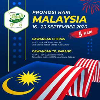 Fresh Grocer Malaysia Day Promotion (16 September 2020 - 20 September 2020)