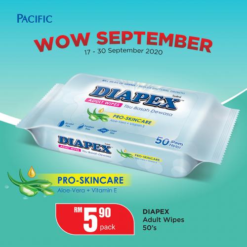 Pacific Hypermarket Diapex Wow September Promotion (17 September 2020 - 30 September 2020)