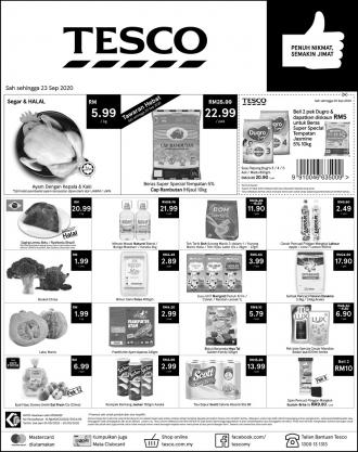 Tesco Press Ads Promotion (19 September 2020 - 23 September 2020)