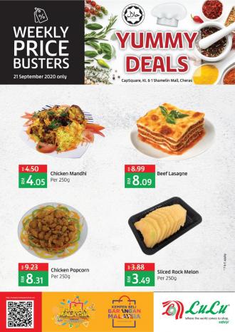 LuLu Hypermarket Yummy Deals Promotion (21 September 2020)