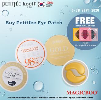 Magicboo FREE Koelf Hydrogel Face Mask Promotion (5 Sep 2020 - 30 Sep 2020)