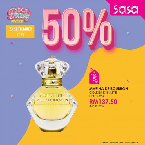 Sasa Be Beauty Fragrance Sale Up To 60% OFF (23 September 2020)