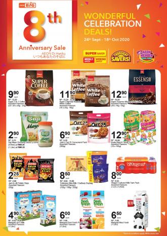AEON BiG 8th Anniversary Sale Promotion (24 Sep 2020 - 18 Oct 2020)