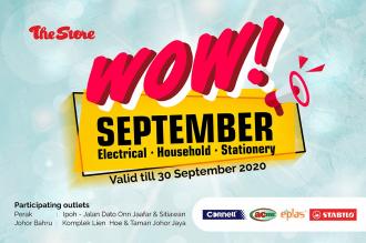 The Store Wow September Electrical, Household & Stationery Promotion (valid until 30 September 2020)