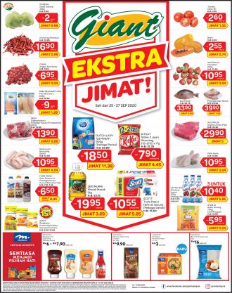 Giant Weekend Promotion (25 September 2020 - 27 September 2020)