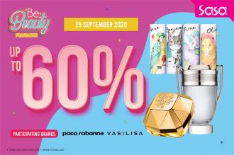 Sasa Be Beauty Fragrance Sale Up To 60% OFF (25 September 2020)