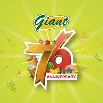 Giant 76th Anniversary Promotion (2 October 2020 - 4 October 2020)