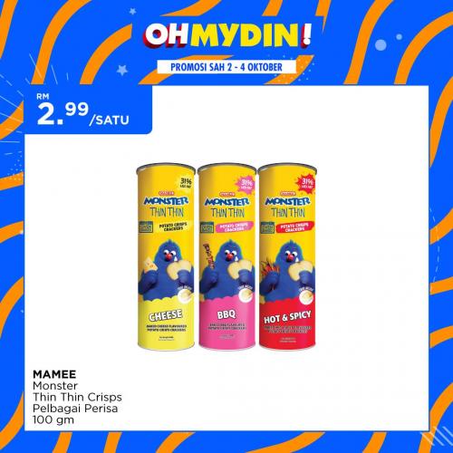 MYDIN Mamee Products Promotion (2 October 2020 - 4 October 2020)