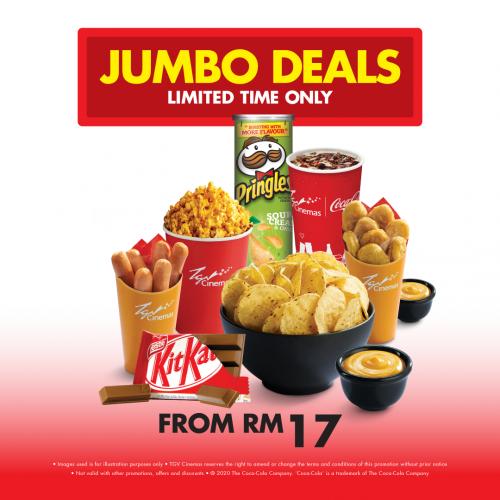TGV Jumbo Deals from RM17 Promotion (1 October 2020 onwards)