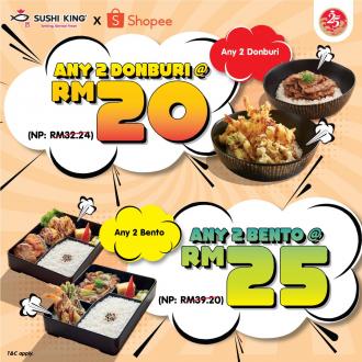 Sushi King Promotion on Shopee