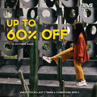 Teva October Sale Up To 60% OFF (1 October 2020 - 31 October 2020)