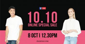 Padini 10.10 Online Sale (9 Oct 2020 - 11 Oct 2020)