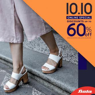 Bata Online 10.10 Sale Discount Up To 60% OFF