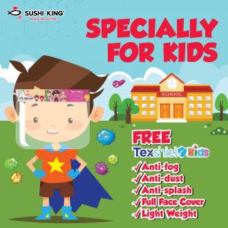 Sushi King FREE Face Shield Promotion
