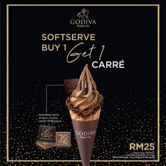 Godiva Buy Soft Serve FREE Carre Promotion at Genting Highlands Premium Outlets (12 October 2020 - 1 November 2020)