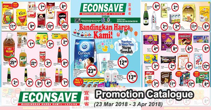 Econsave Sabah Promotion Catalogue (23 March 2018 - 3 April 2018)