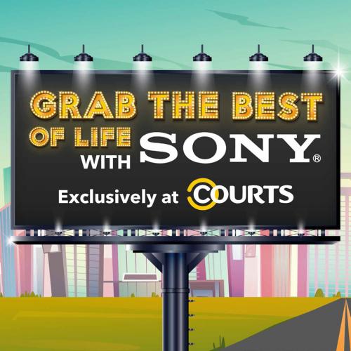 COURTS Sony AV Fair Promotion (valid until 27 October 2020)