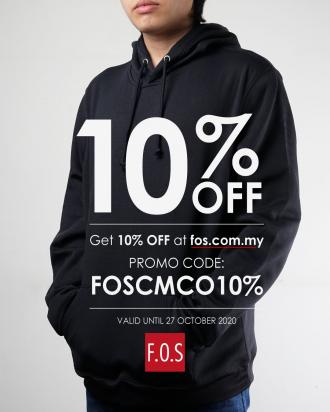 F.O.S Online Promotion FREE 10% OFF Promo Code (valid until 27 Oct 2020)