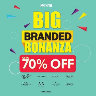 Seen Eyewear Big Branded Bonanza Sale Up To 70% OFF at Johor Premium Outlets (15 October 2020 - 31 December 2020)