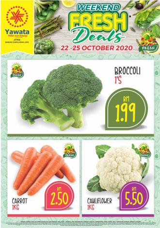 Pasaraya Yawata Weekend Fresh Deals Promotion (22 October 2020 - 25 October 2020)