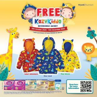 Sunshine S-26 Promotion FREE Kozy Kiddo Reversible Jacket (15 October 2020 - 14 December 2020)