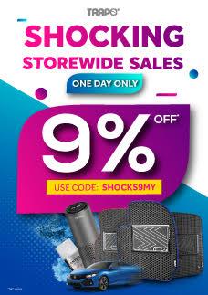 Trapo 9% OFF Storewide Sale (22 Oct 2020)