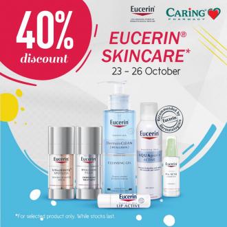 Caring Pharmacy Eucerin Skincare Sale Up To 40% OFF (23 Oct 2020 - 26 Oct 2020)
