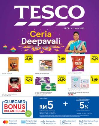Tesco Deepavali Promotion Catalogue (29 October 2020 - 11 November 2020)