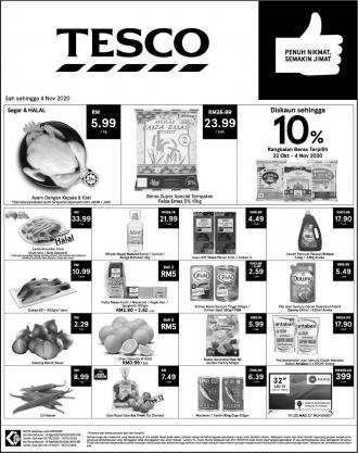 Tesco Press Ads Promotion (29 October 2020 - 4 November 2020)