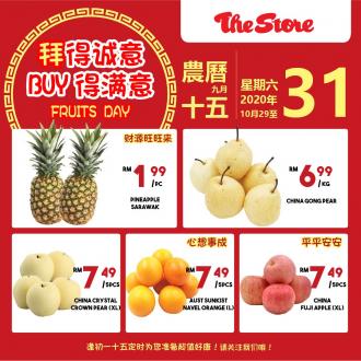 The Store Fresh Fruit Promotion (29 Oct 2020 - 31 Oct 2020)