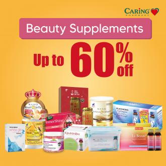 Caring Pharmacy Beauty Supplements Promotion Up To 60% OFF (valid until 2 Nov 2020)