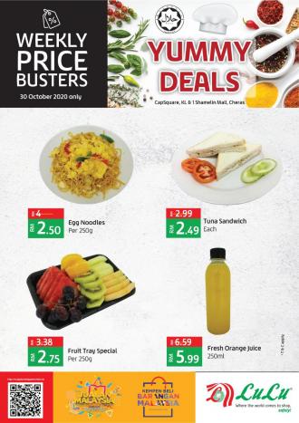 LuLu Hypermarket Yummy Deals Promotion (30 Oct 2020)