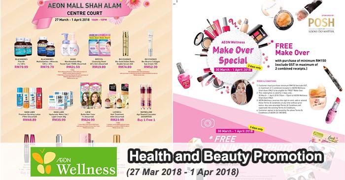 AEON Wellness AEON Mall Shah Alam Health and Beauty 