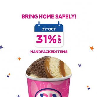 Baskin Robbins 31st Celebration 31% OFF Promotion (31 Oct 2020)